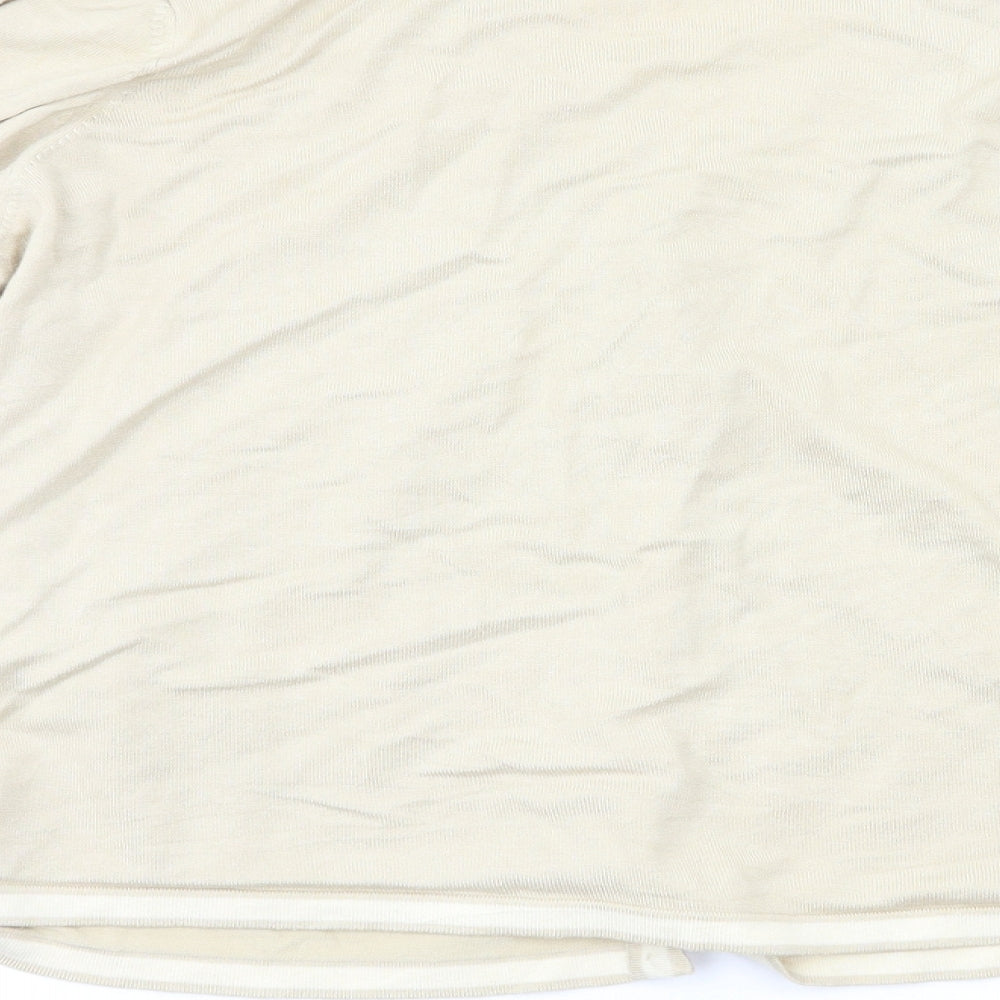 M&S Womens Beige   Cardigan Jumper Size 20