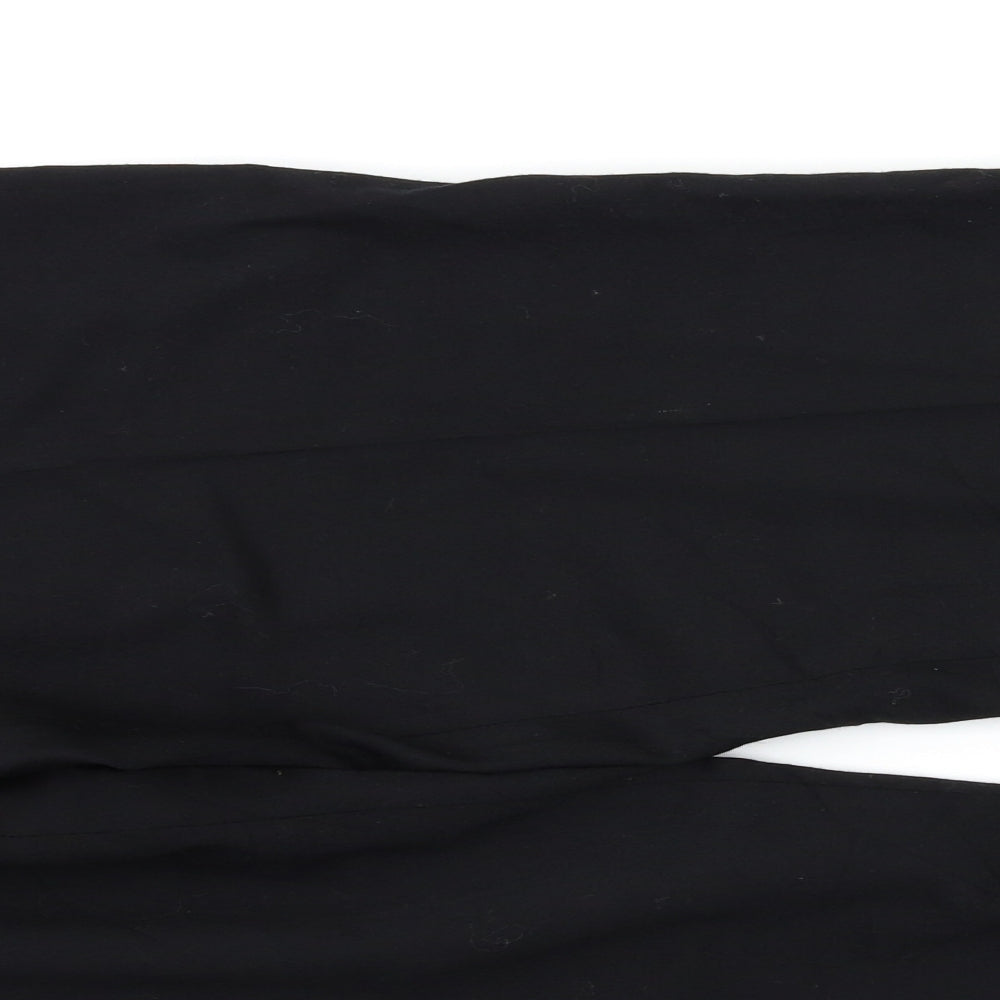 Autograph Mens Black   Dress Pants Trousers Size 38 L30 in