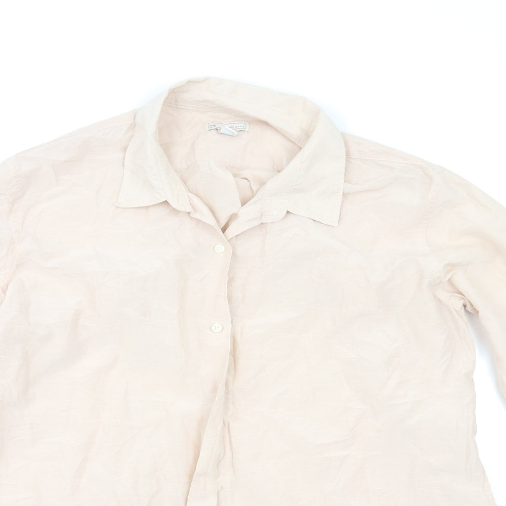 Gap Mens Pink    Dress Shirt Size M