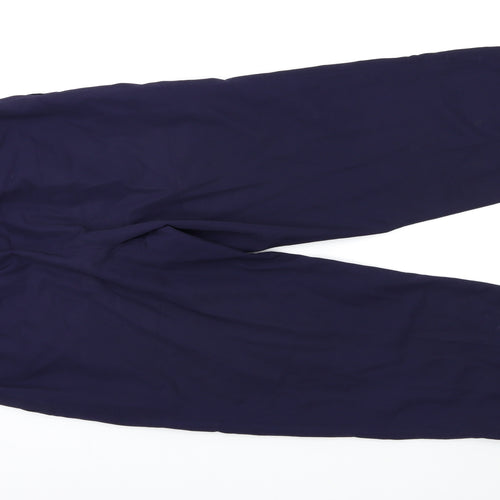 Preworn Womens Blue   Dress Pants Trousers Size M L26 in