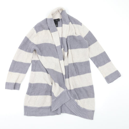 Marcel & madison Womens Multicoloured Striped  Cardigan Jumper Size M