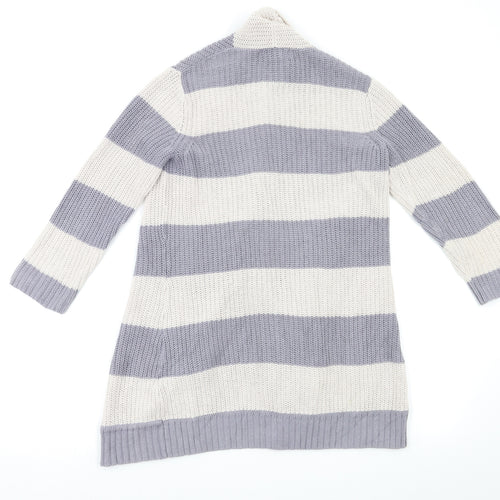 Marcel & madison Womens Multicoloured Striped  Cardigan Jumper Size M