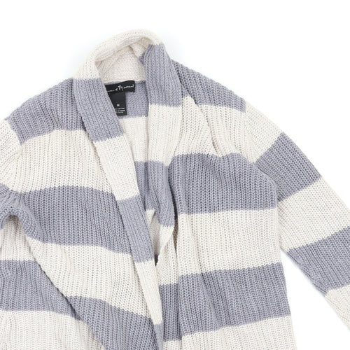 Marcel & madison Womens Multicoloured Striped  Cardigan Jumper Size M