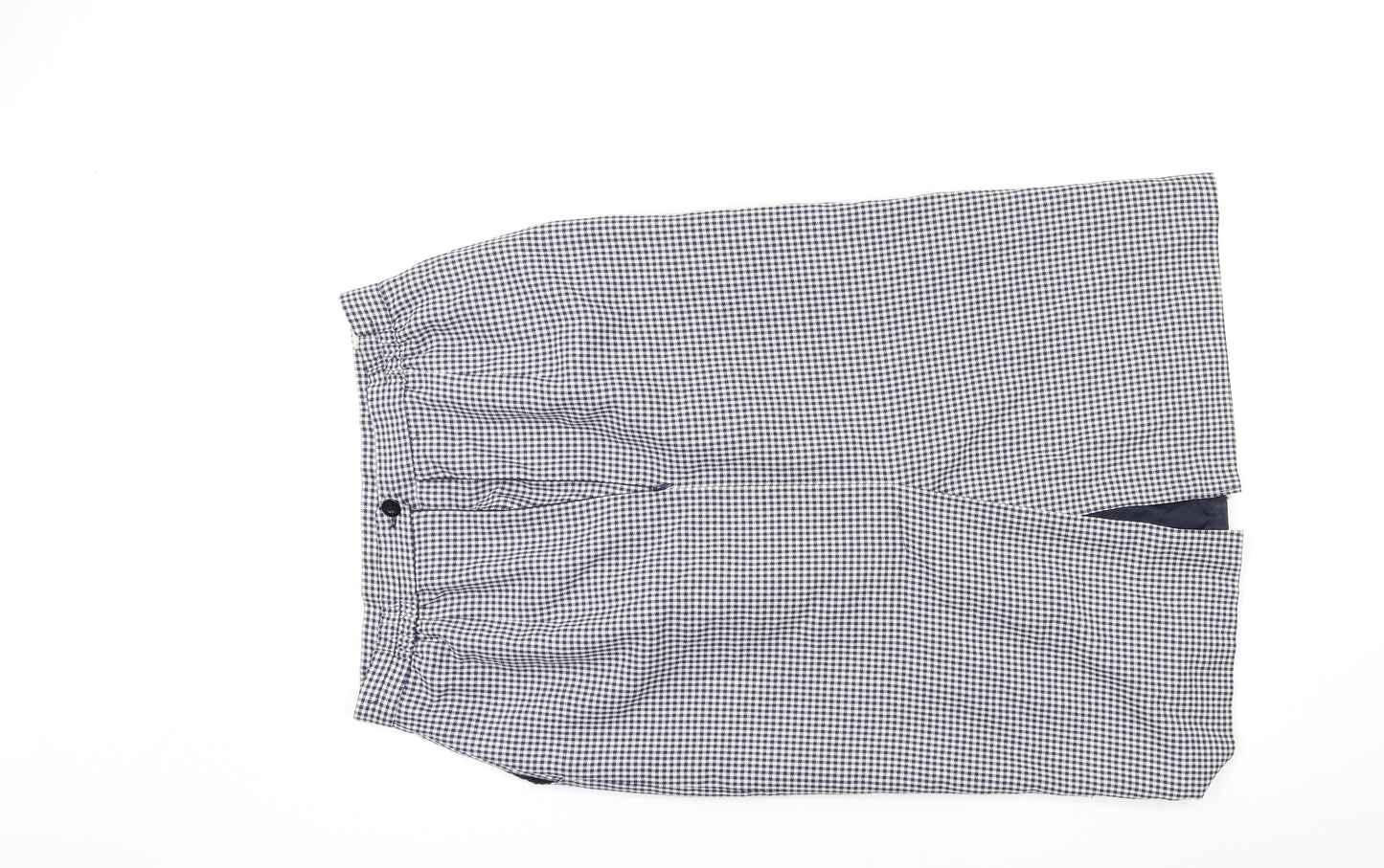 Gorray Womens Multicoloured Check  Straight & Pencil Skirt Size M