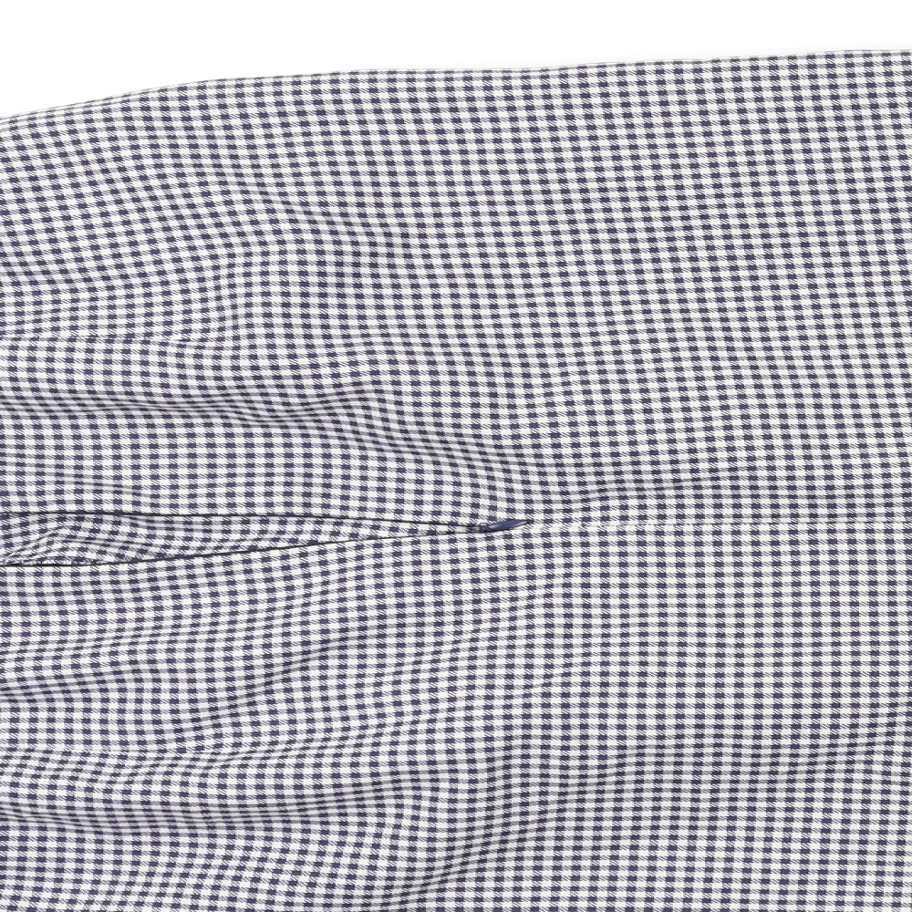 Gorray Womens Multicoloured Check  Straight & Pencil Skirt Size M