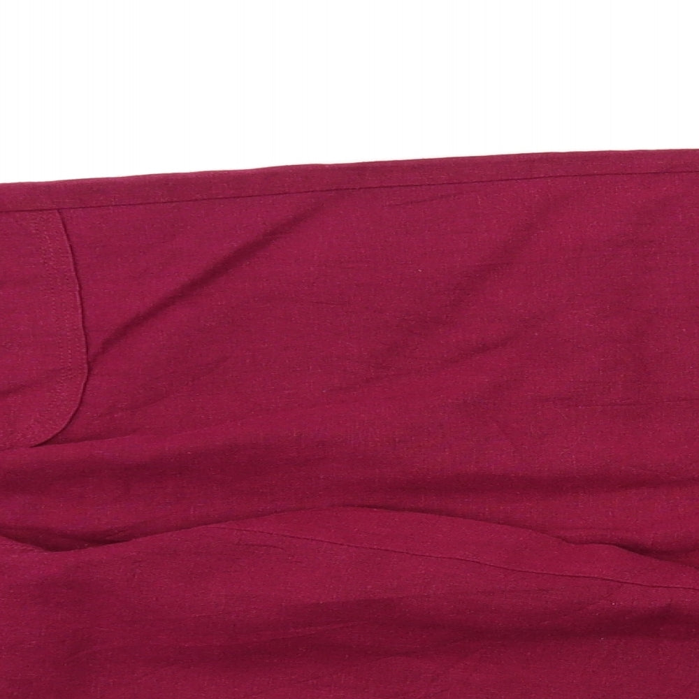 Preworn Womens Purple   Trousers  Size 10 L25 in