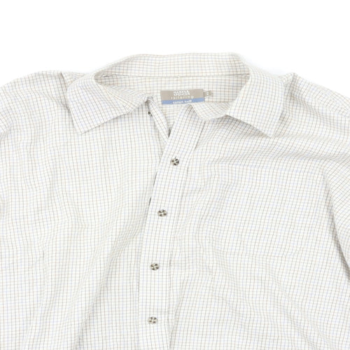 M&S Mens Multicoloured Camouflage   Button-Up Size 46