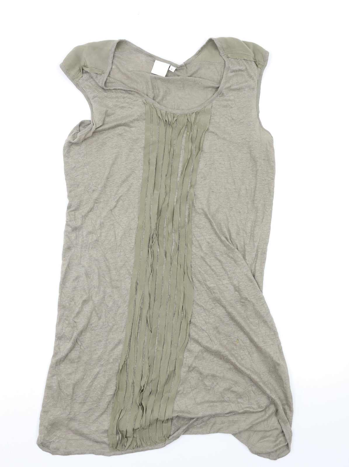 In Wear Womens Green   Tunic Blouse Size L