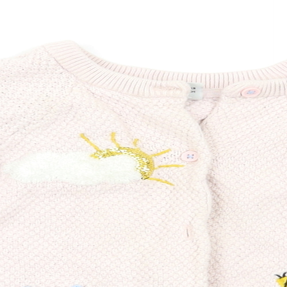 TU Baby Pink   Cardigan Jumper Size 18-24 Months