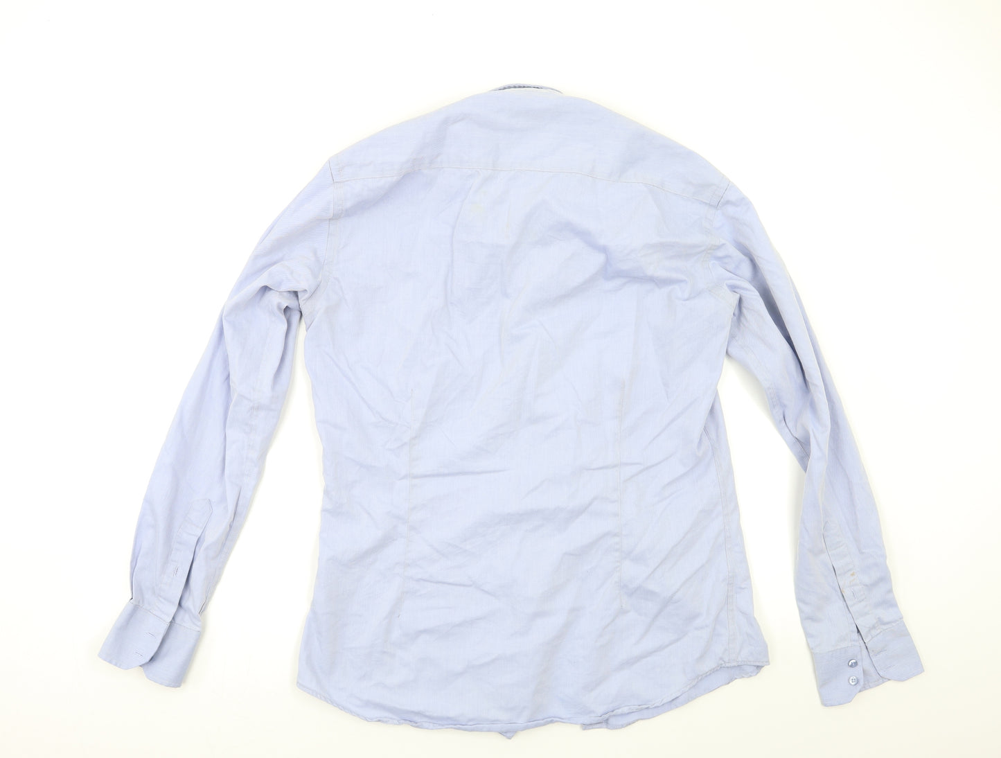 Kustom Kit Mens Blue    Dress Shirt Size M