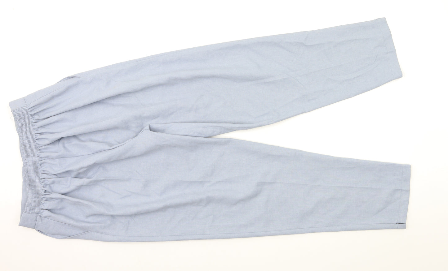 Preworn Womens Blue   Trousers  Size 16 L20 in