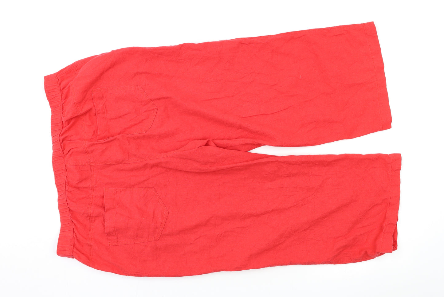 Nutmeg Womens Red   Trousers  Size 18 L20 in