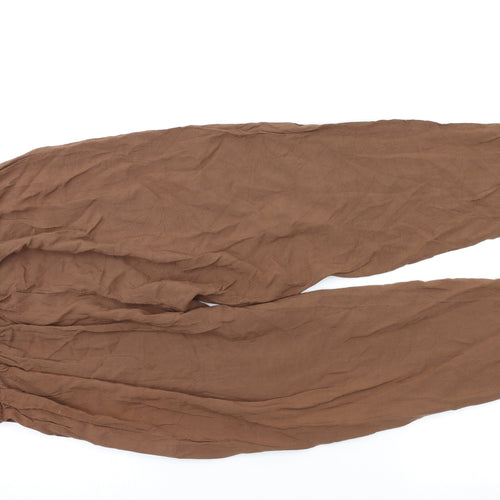 Preworn Womens Brown   Trousers  Size S L22 in