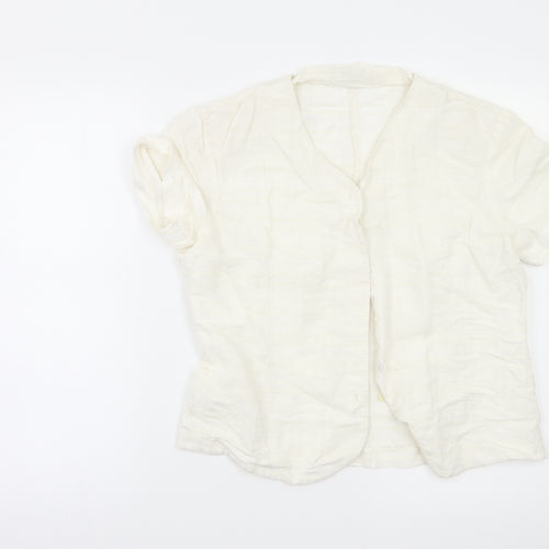 Verse Womens White   Basic Blouse Size 38