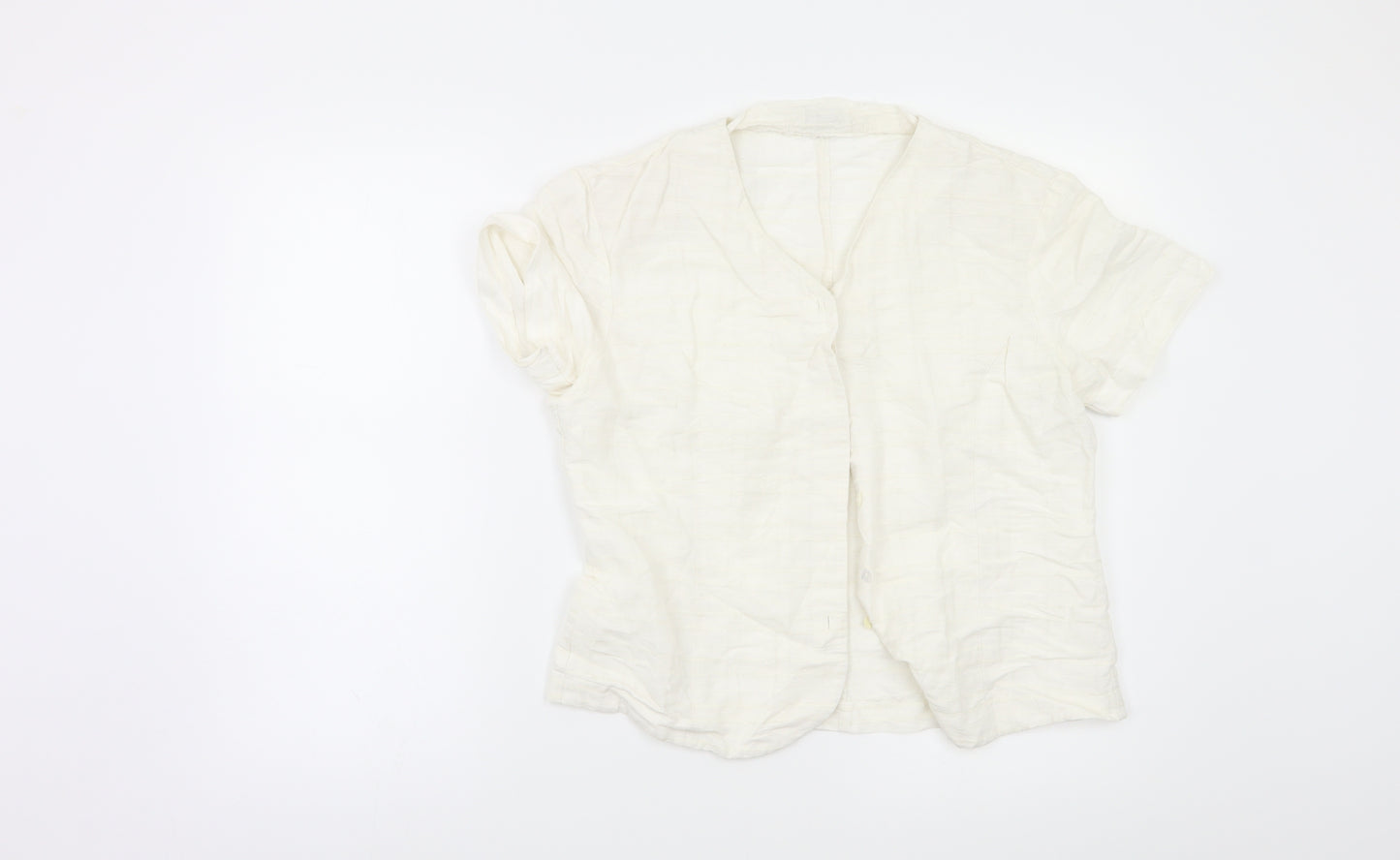 Verse Womens White   Basic Blouse Size 38