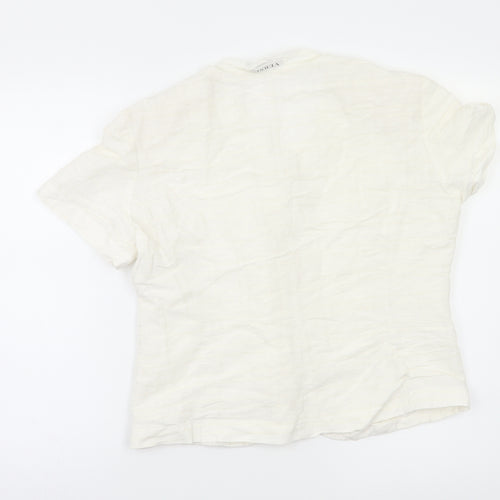 Verse Womens White   Basic Blouse Size 38