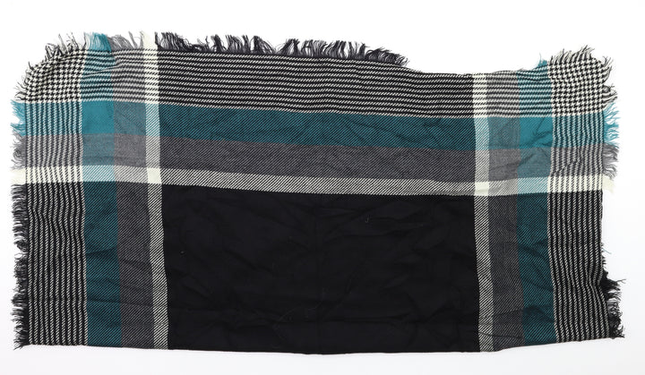 Preworn Womens Multicoloured Plaid   Shawl/Wrap