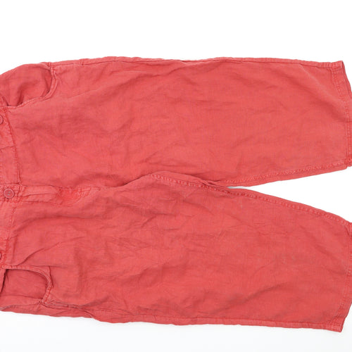 Preworn Womens Red   Capri Trousers Size XL