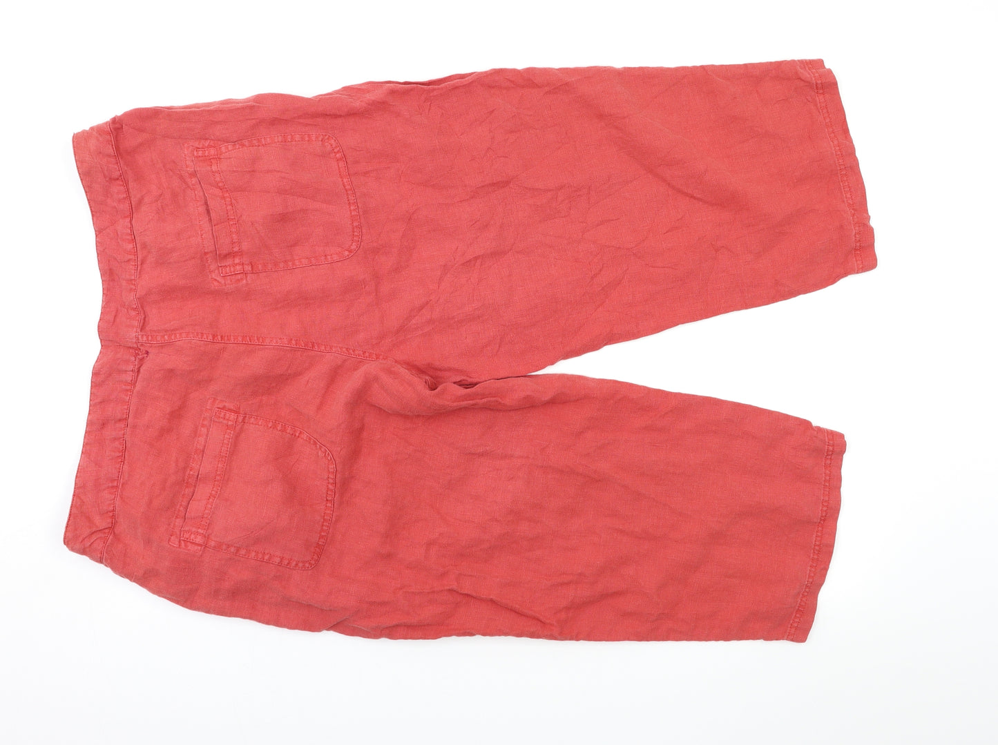 Preworn Womens Red   Capri Trousers Size XL