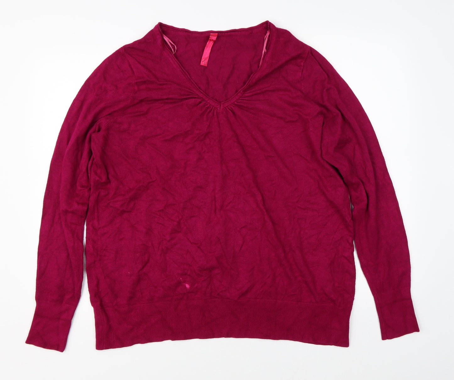 Preworn Womens Pink   Pullover Jumper Size 20