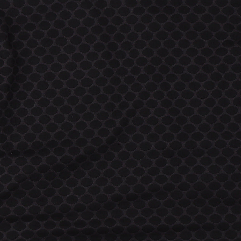 H&M Womens Black Polka Dot  Cape Jumper Size M