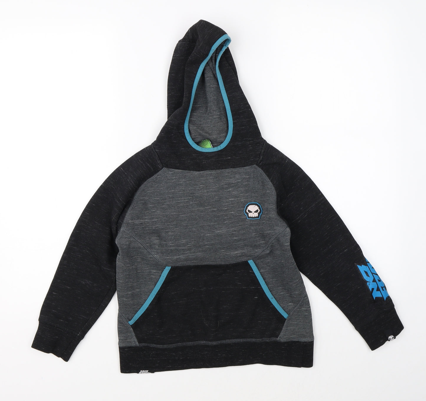 No Fear Boys Grey   Pullover Hoodie Size 7-8 Years