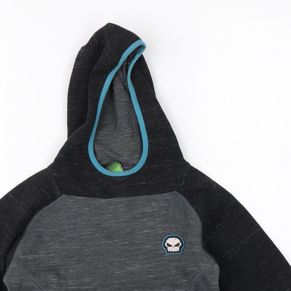 No Fear Boys Grey   Pullover Hoodie Size 7-8 Years