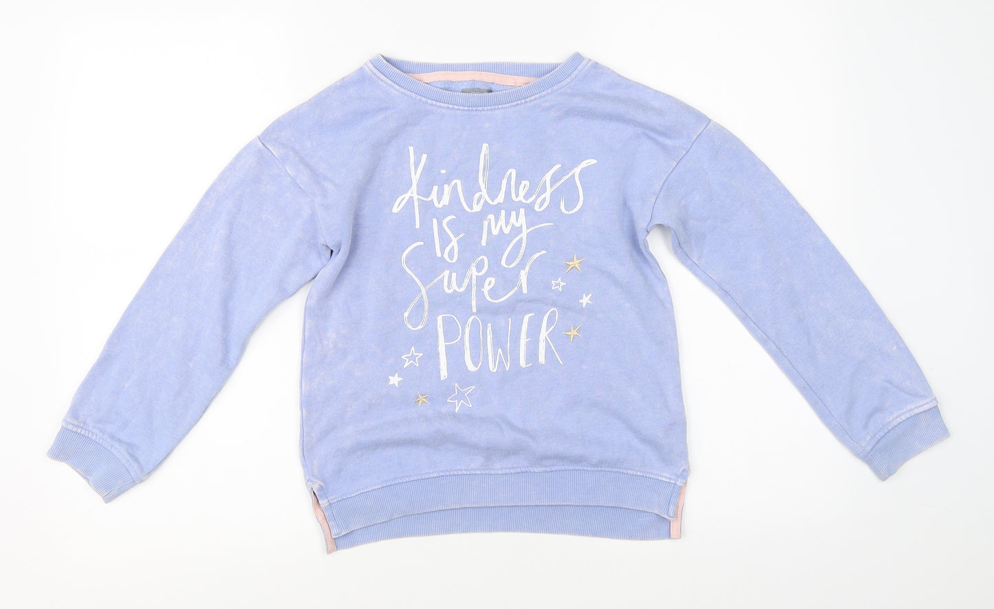 NEXT Girls Blue   Pullover Jumper Size 10 Years