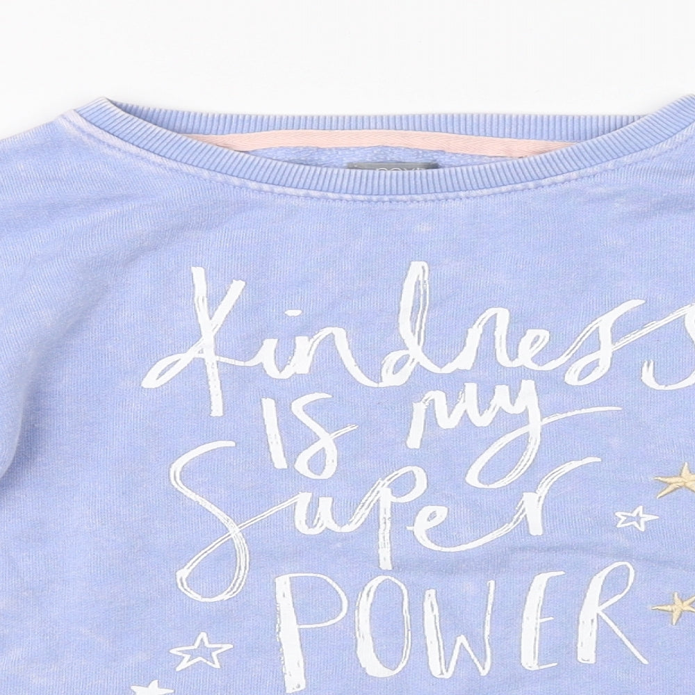 NEXT Girls Blue   Pullover Jumper Size 10 Years