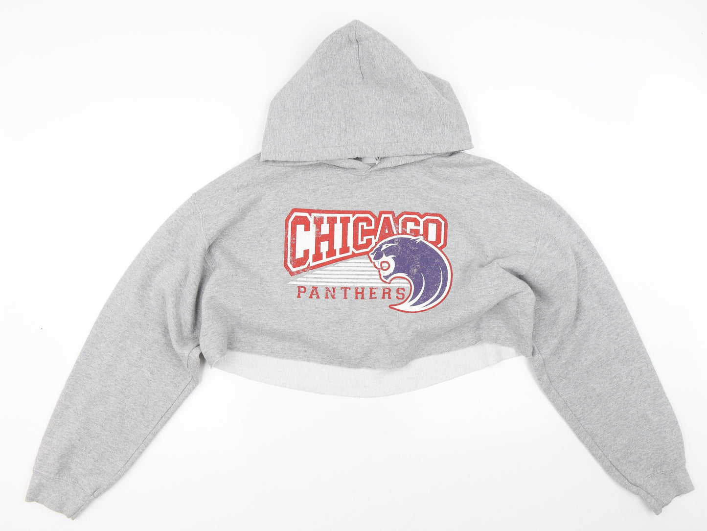 Chicago Panther Womens Grey   Shrug Jumper Size L