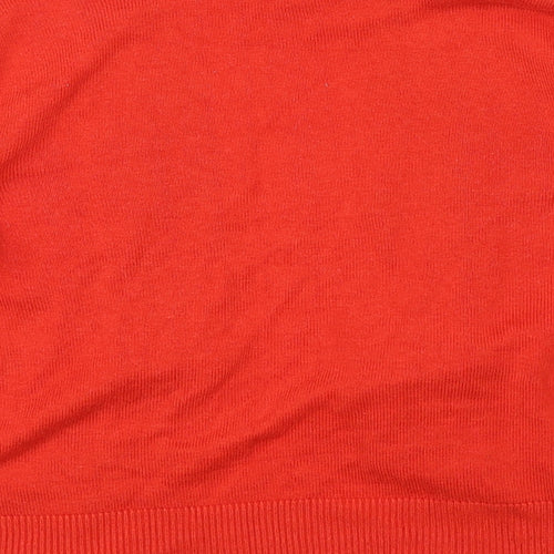 BHS Womens Red   Cardigan Jumper Size 10