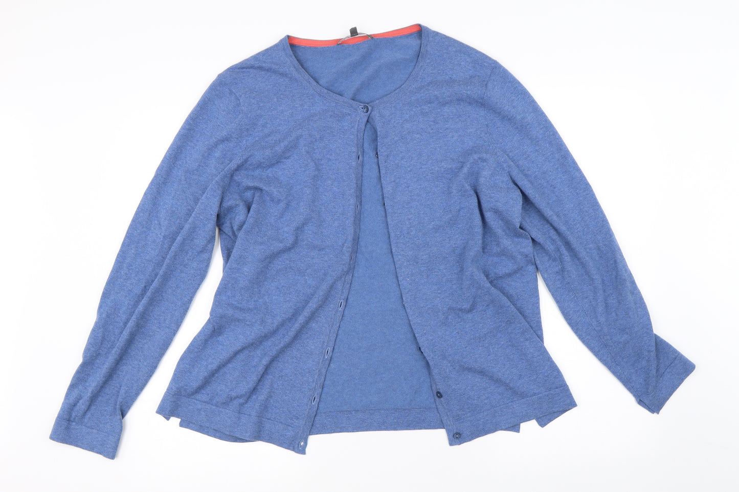 Laura Ashley Womens Blue   Cardigan Jumper Size 16
