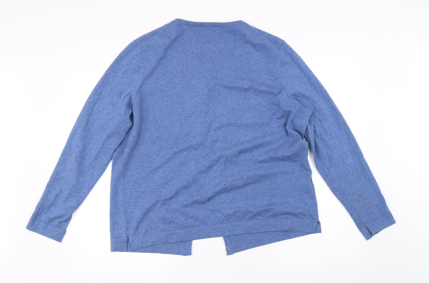 Laura Ashley Womens Blue   Cardigan Jumper Size 16
