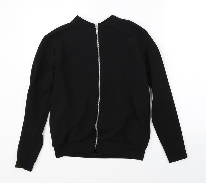 Boohoo Womens Black Jacket Size 8