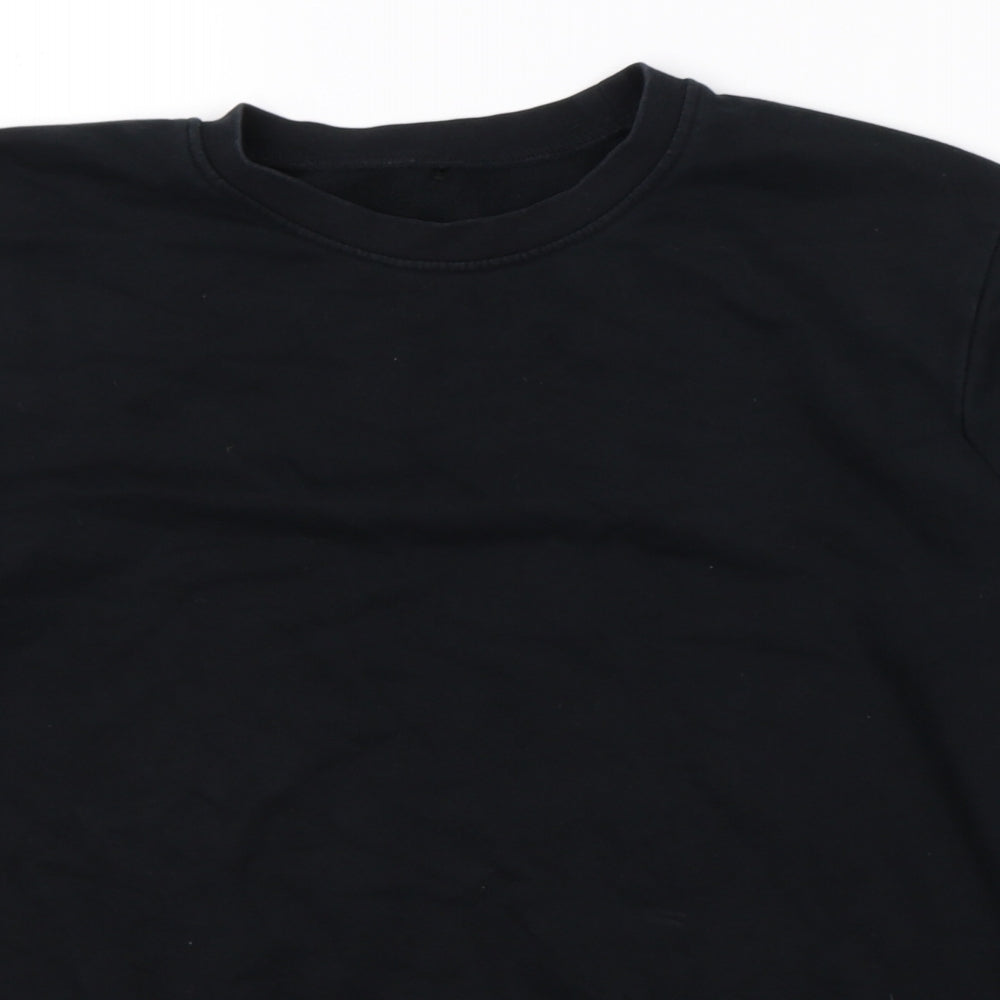 George Boys Black   Pullover Sweatshirt Size 14-15 Years