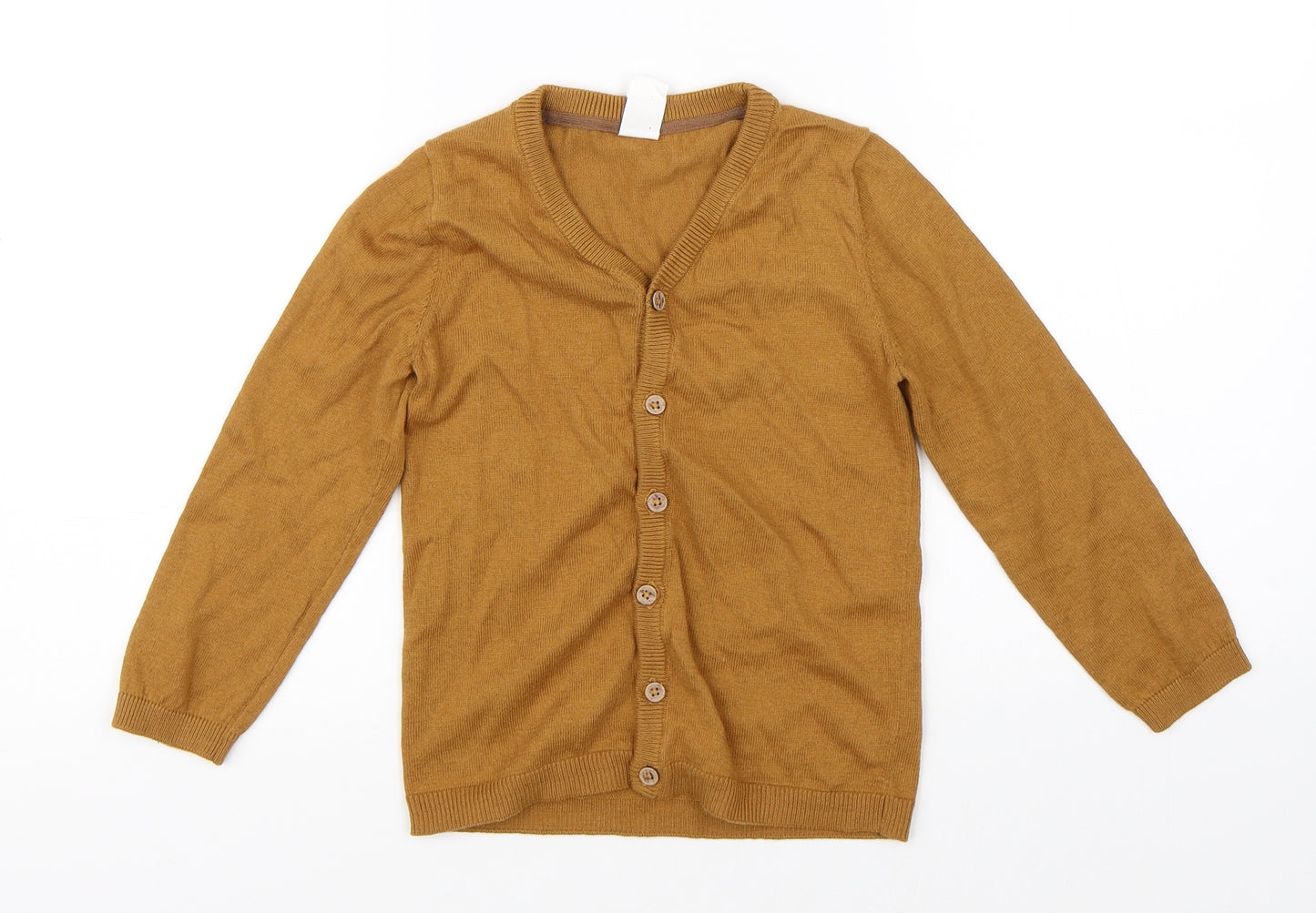H&M Girls Brown   Cardigan Jumper Size 3 Years