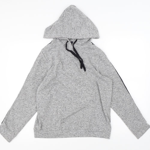 Marks & Spencer Womens Grey   Pullover Hoodie Size 8