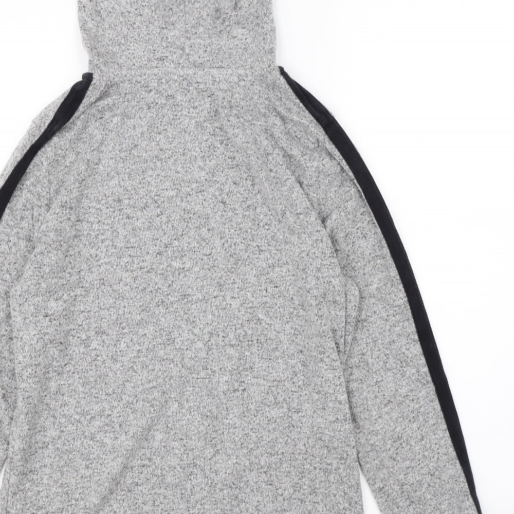 Marks & Spencer Womens Grey   Pullover Hoodie Size 8