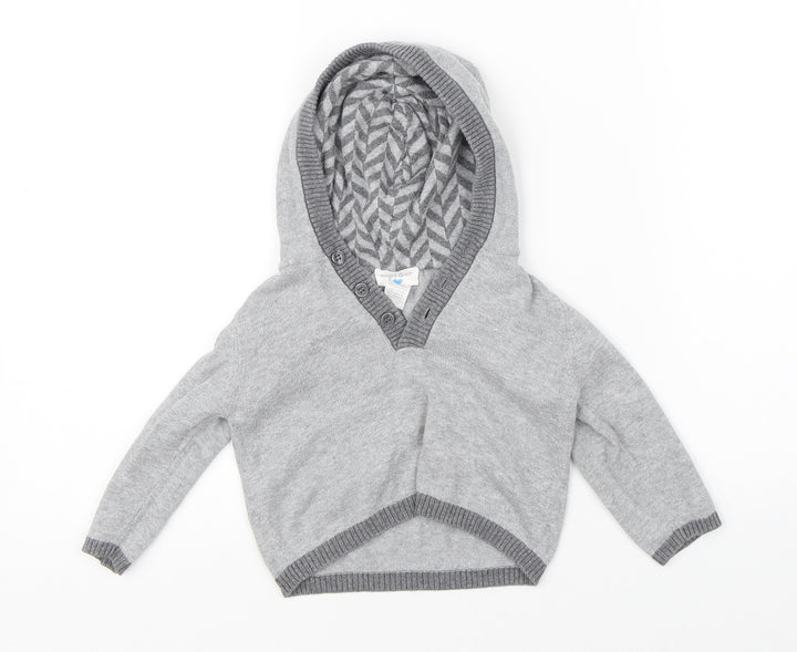 Angel Dear Boys Green Pullover Jumper Size 9-12 Months