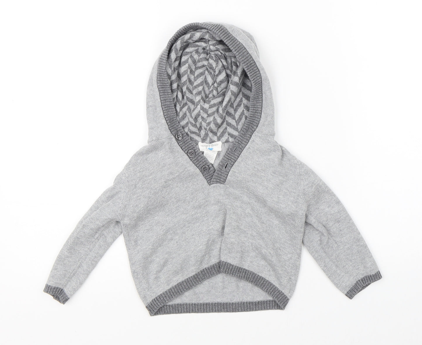 Angel Dear Boys Green   Pullover Jumper Size 9-12 Months