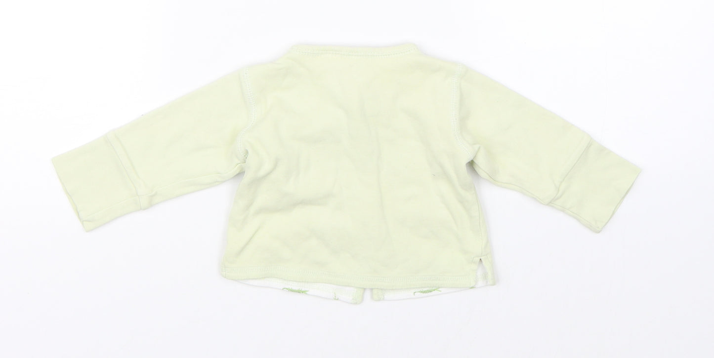 Gap Girls Green   Pullover Jumper Size 0-3 Months