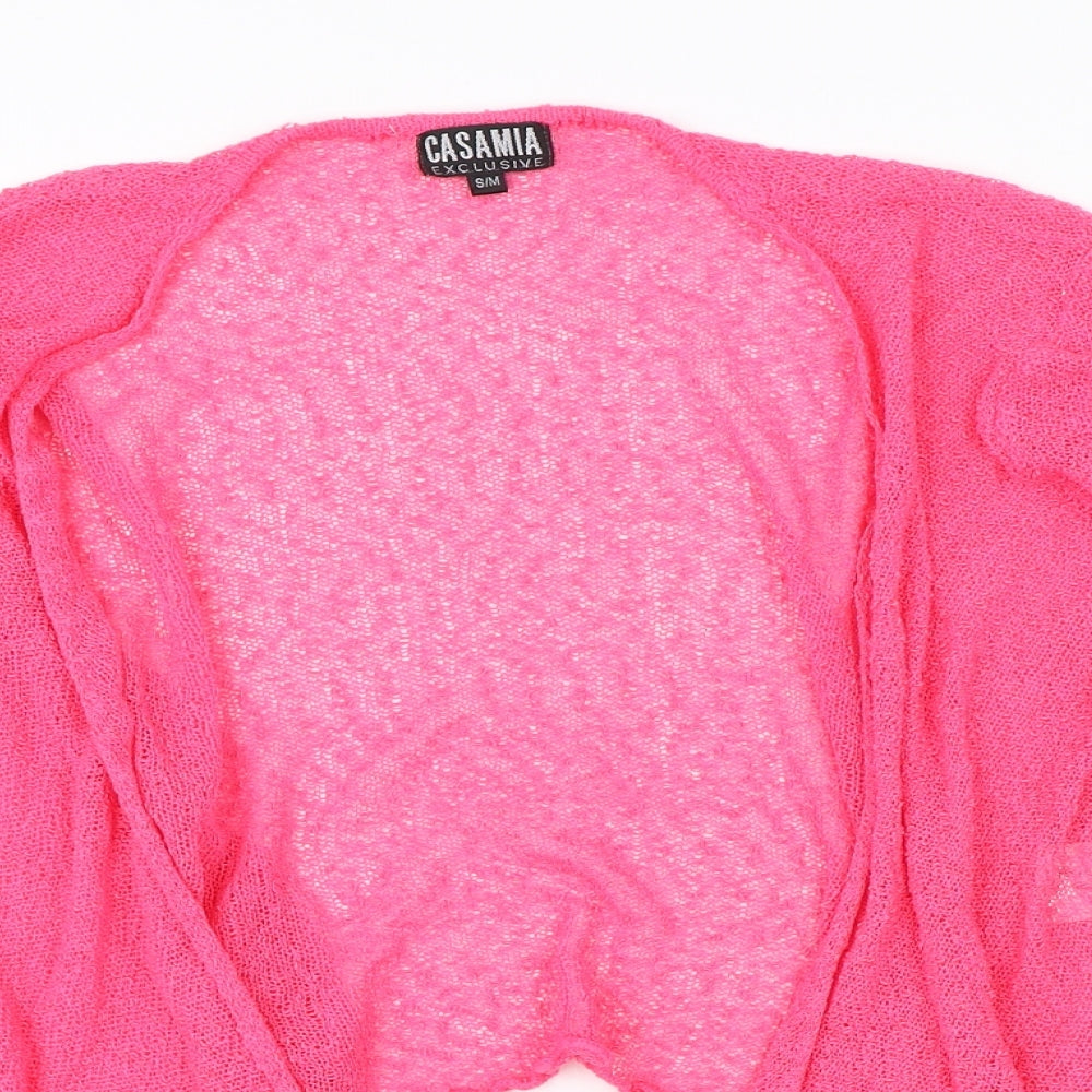 Casamia Womens Pink   Cardigan Jumper Size M