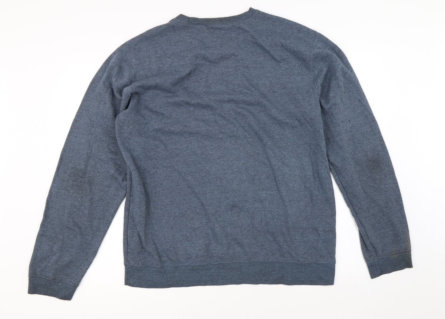 Volcom Mens Blue   Pullover Jumper Size XL