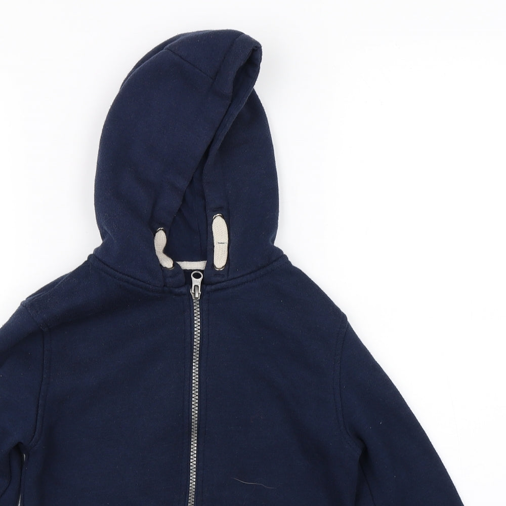Primark Boys Blue   Full Zip Hoodie Size 8-9 Years
