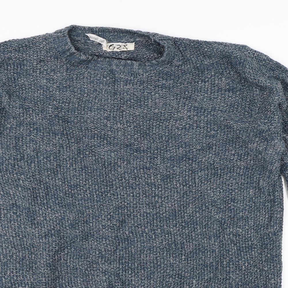 Primark Mens Blue   Pullover Jumper Size M