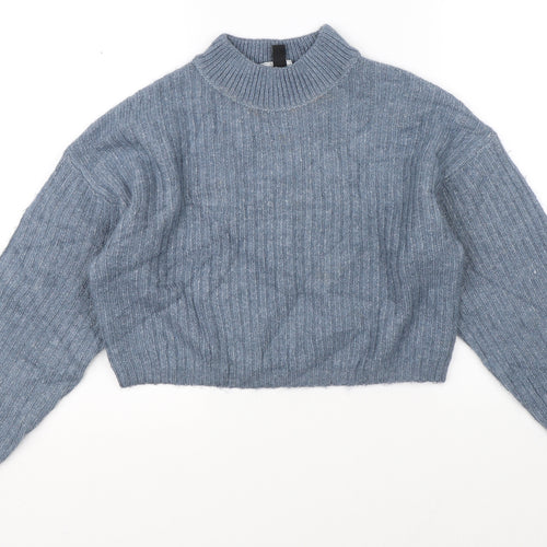 New Look Girls Blue  Knit Shrug Jumper Size 12-13 Years