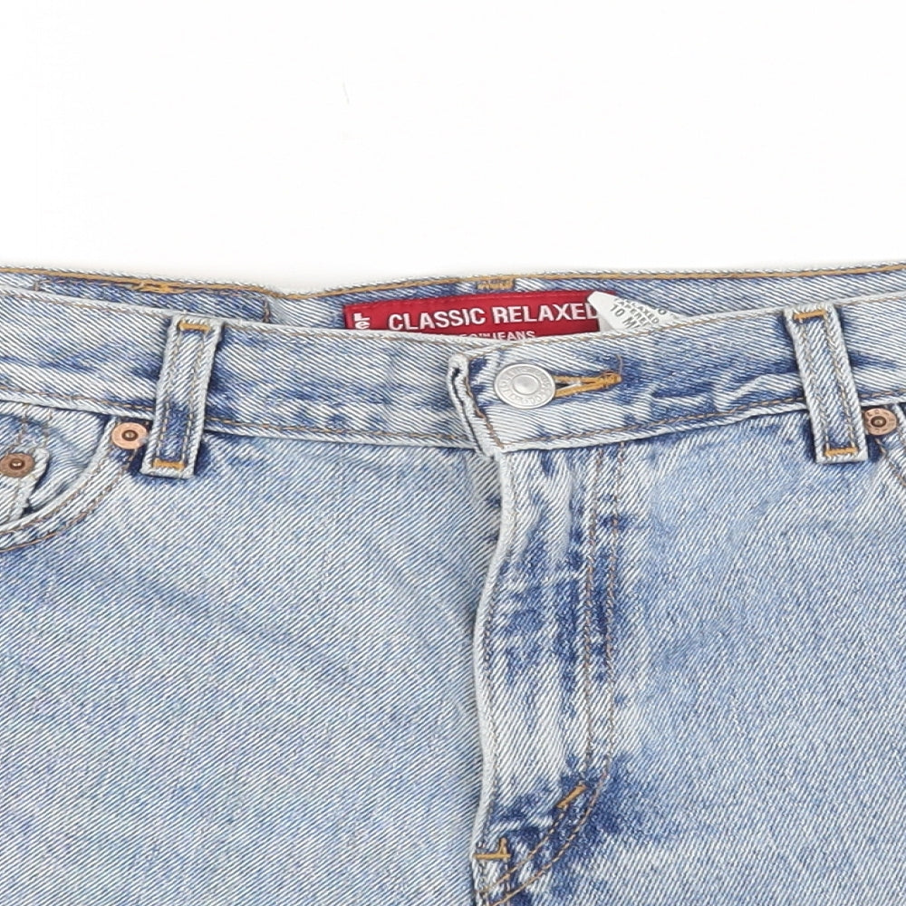 Levis Womens Blue   Hot Pants Shorts Size 10