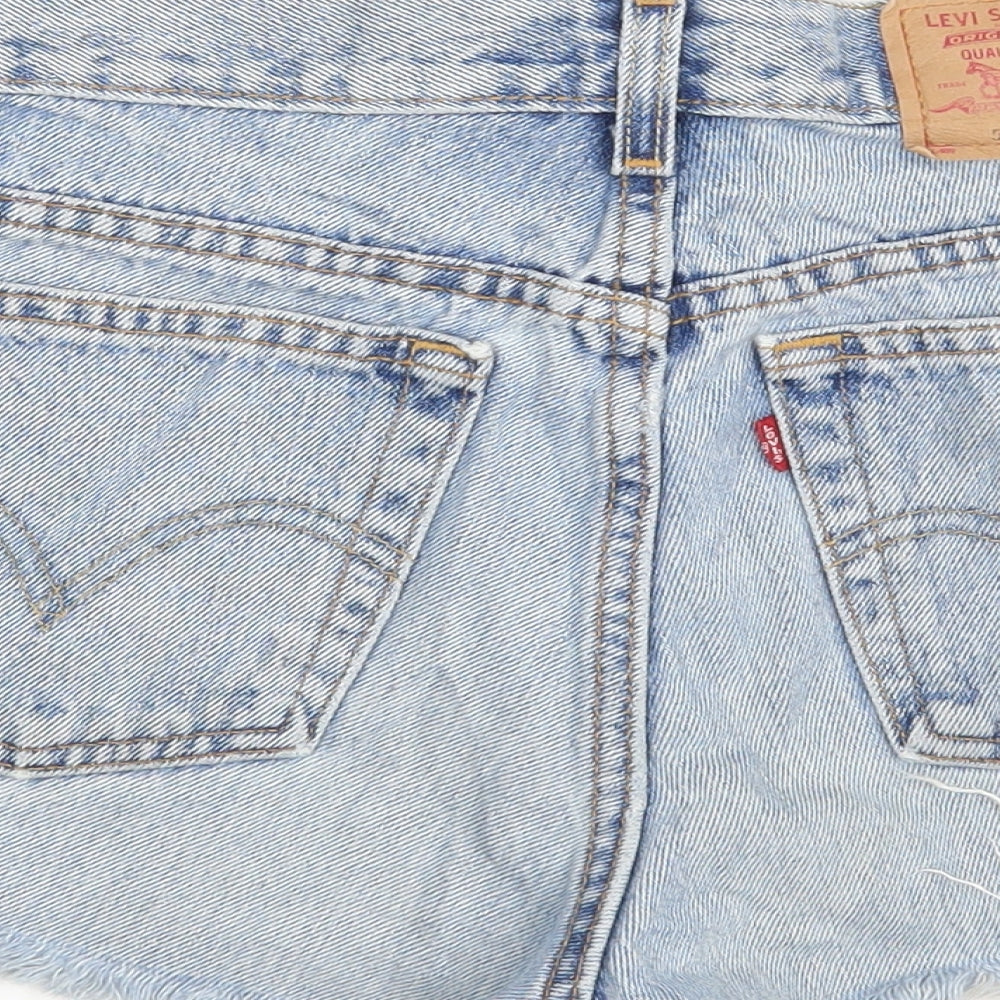 Levis Womens Blue   Hot Pants Shorts Size 10