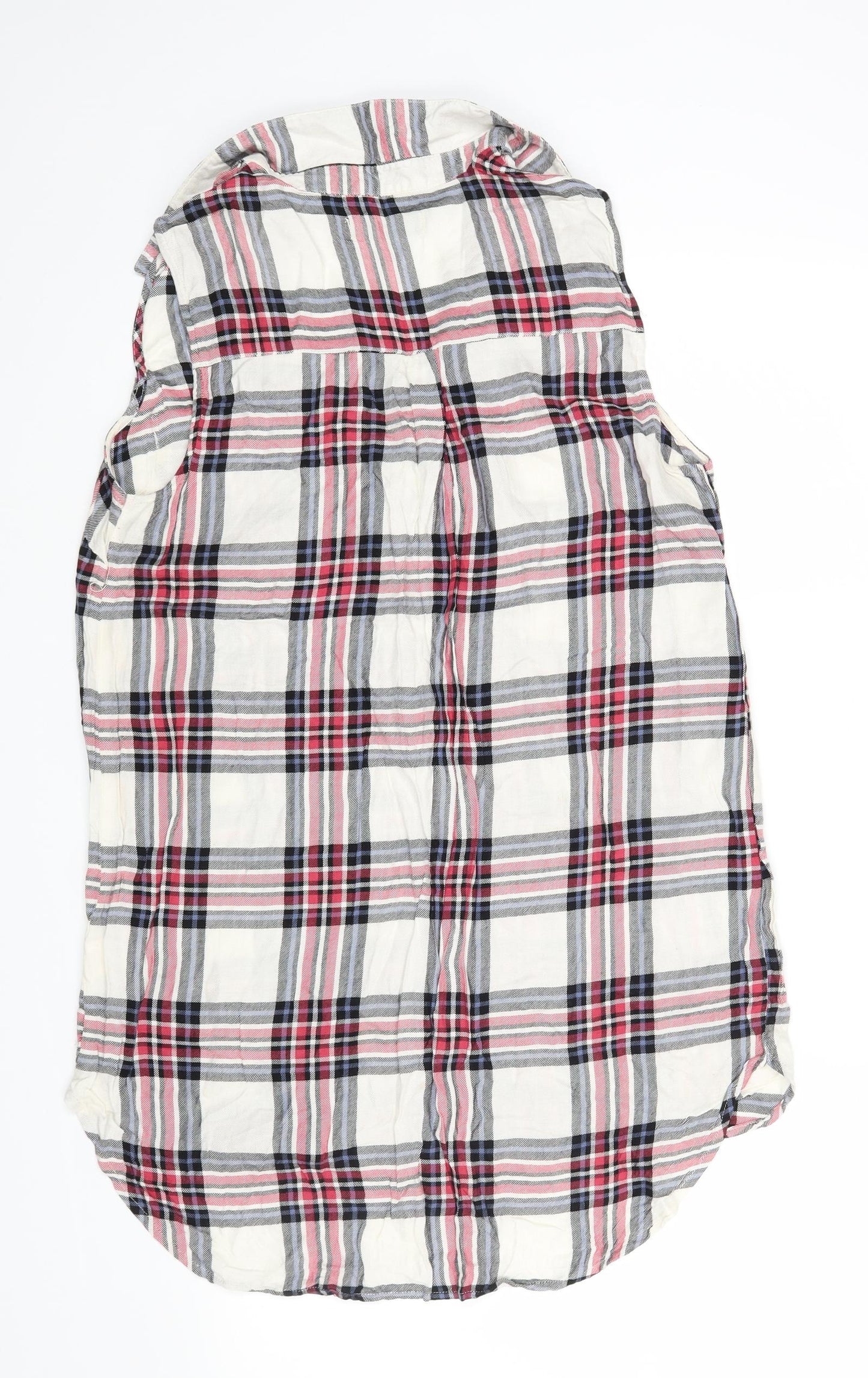 Atmosphere Womens Red Check  Basic Blouse Size 14