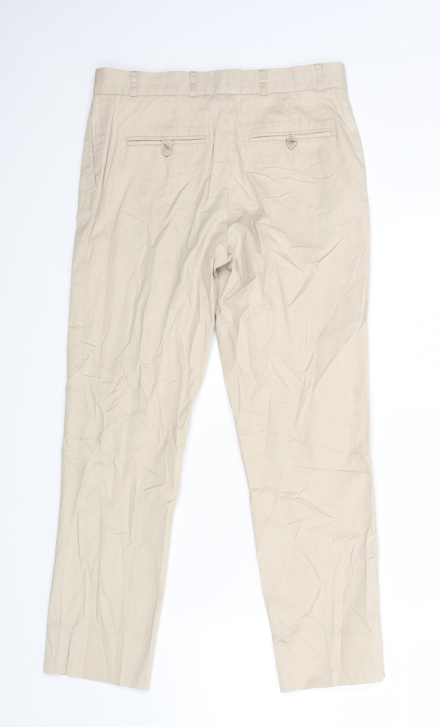 Joseph Womens Beige   Dress Pants Trousers Size 6 L25 in